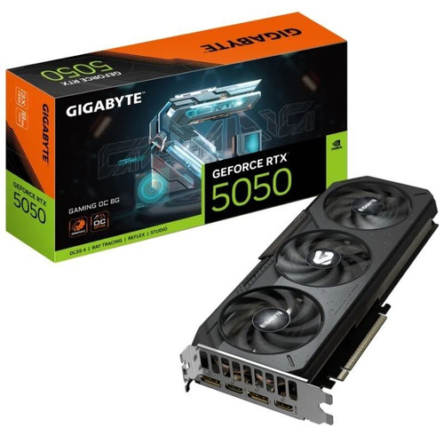 TARJETA GRAFICA GIGABYTE RTX5050 GAM OC 8G-DU20 TARJETA GRAFICA GIGABYTE RTX5050 GAM OC 8G